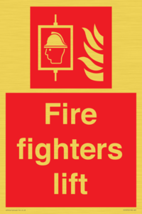 Fire fighters lift